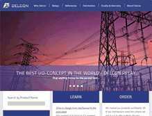 Tablet Screenshot of delcon.fi
